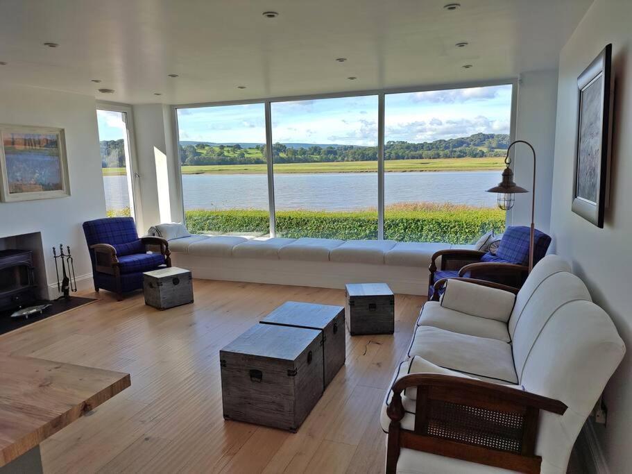 Shorepark - Waterfront Cottage With Stunning Views Dumfries Exteriér fotografie